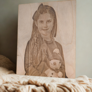 Portret grawerowany A5