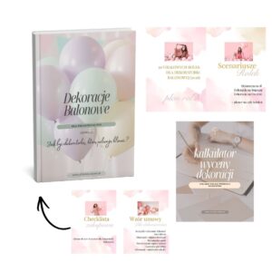 Dekoracja balonowa - ebook dla początkujących dekoratorek