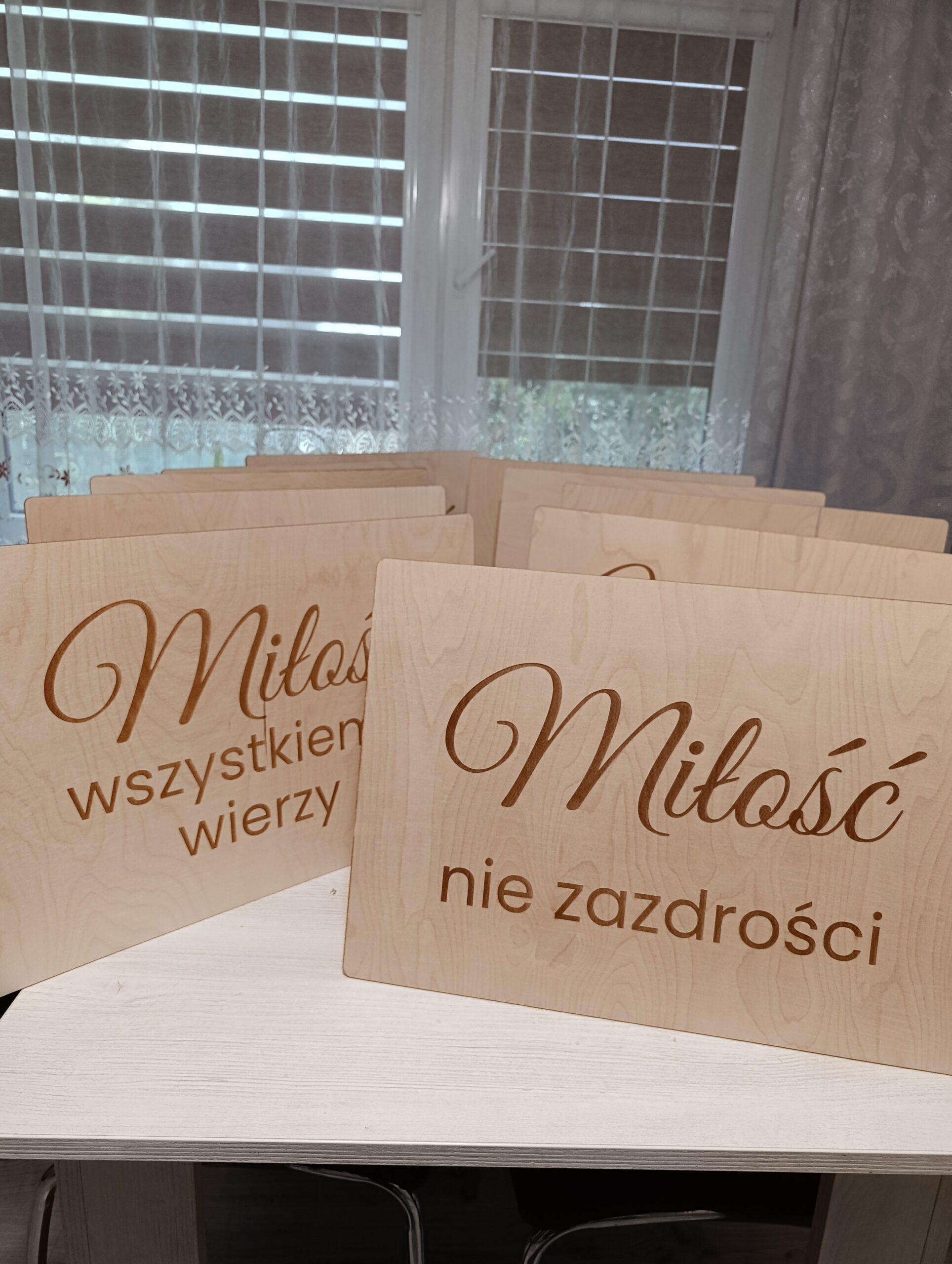 Tablice do dekoracji Kościoła i Sali Weselnej - obrazek 5
