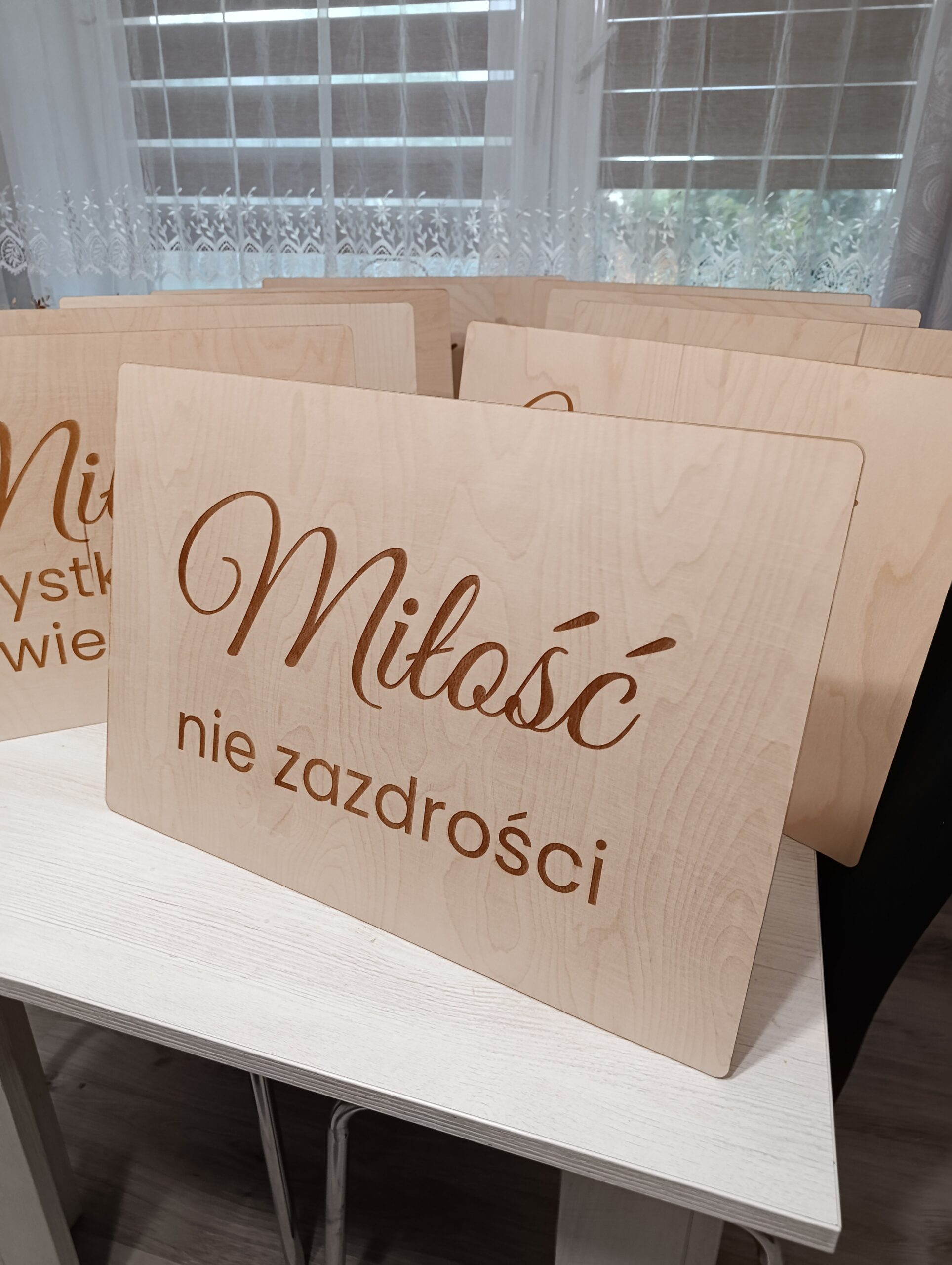 Tablice do dekoracji Kościoła i Sali Weselnej - obrazek 4